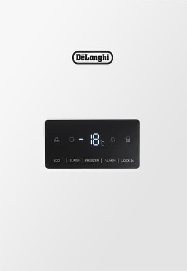 Delonghi Frysskåp DTF185W24E (vit)