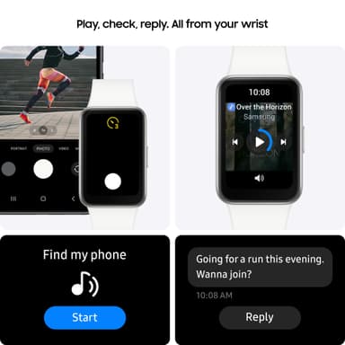Samsung Galaxy Fit3 aktivitetsarmband (silver)