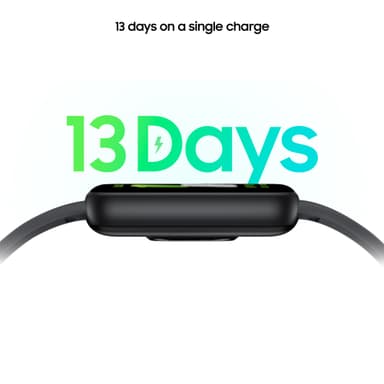 Samsung Galaxy Fit3 aktivitetsarmband (mörkgrå)