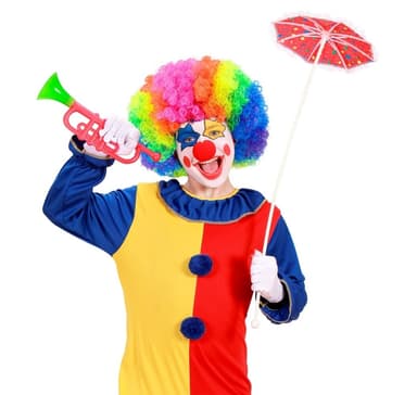 Clown peruk