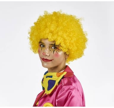 Clownperuk gul