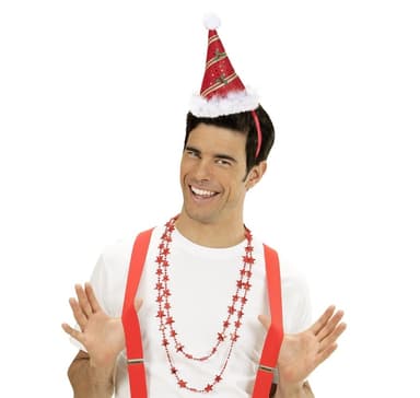 Pannband minihatt tomte