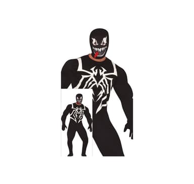 Kostym Creepy Hero M (Venom)