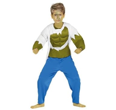 Barndräkt 'Hulk' (7-9 år)