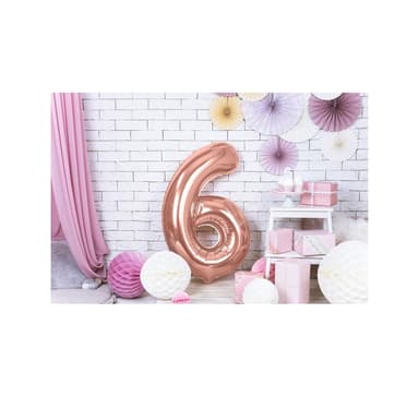 Nummer ""6"" Rose Gold