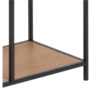 Hylla SEAFORD 77x35xH185cm, vild ek/svart