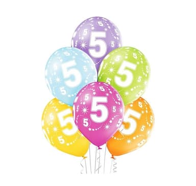 Latexset '5th Birthday' (6 st)