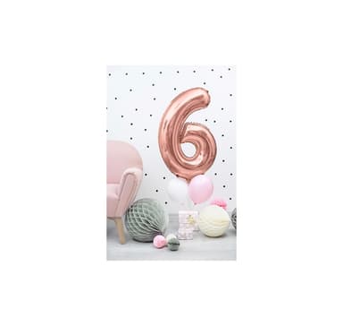 Nummer ""6"" Rose Gold