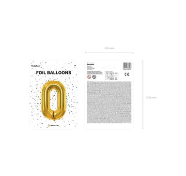 Siffran ""0"" Guld