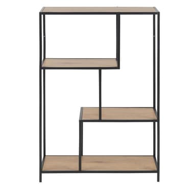 Hylla SEAFORD 77x35xH114cm, vild ek
