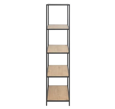 Hylla SEAFORD 77x35xH150cm, ek
