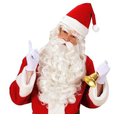 Santa Claus set (peruk, skägg, mustasch)