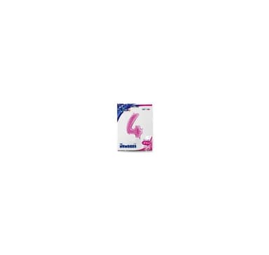 Nummer ""4"" magenta