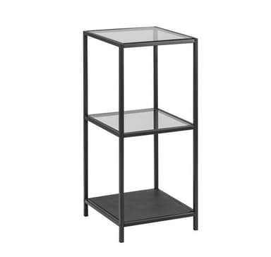 Hylla SEAFORD 35x37xH82,5cm, glas