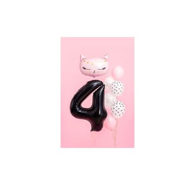 Nummer ""4"" Svart