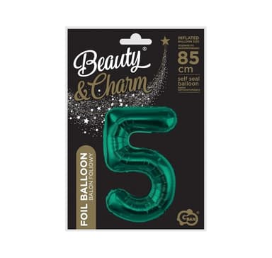 Nummer ""5"" Grön