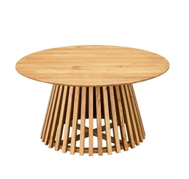 Soffbord SLATT D80xH40cm, alm