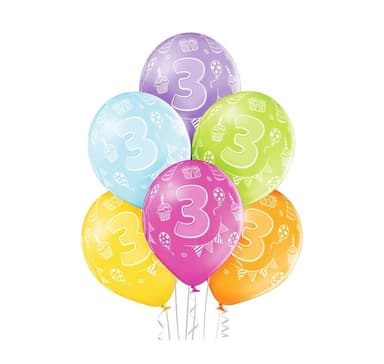 Latexset '3rd Birthday' (6 st)