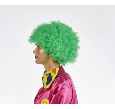 Clownperuk grön