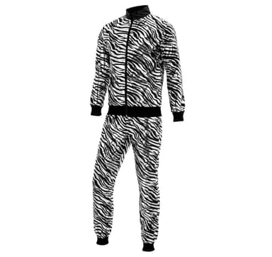 Kostym Disco Party Silver S