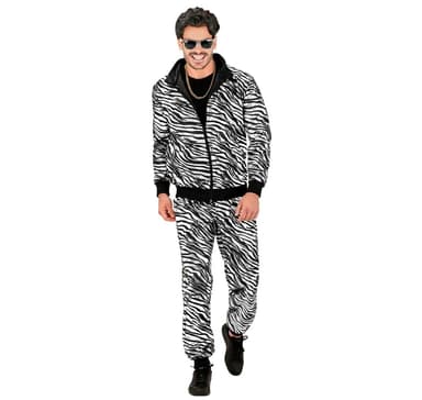 Kostym Disco Party Silver S
