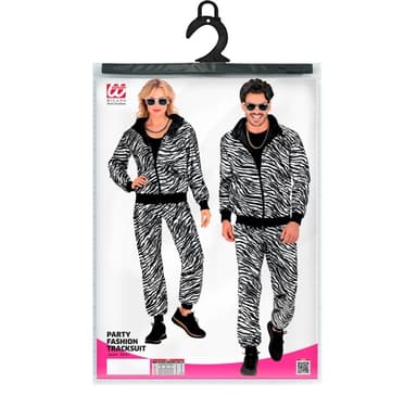 Kostym Disco Party Silver S