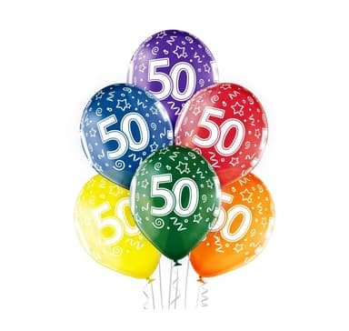 Latexset '50th Birthday' (6 st)