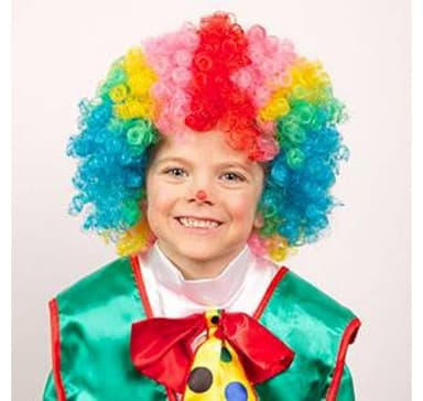 Barns clownperuk