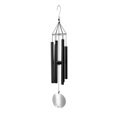 Vindklocka NATURENS MELODY H80cm, svart