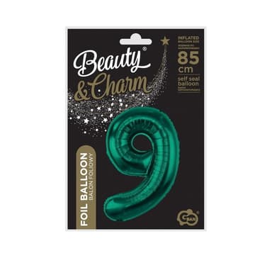 Nummer ""9"" Grön