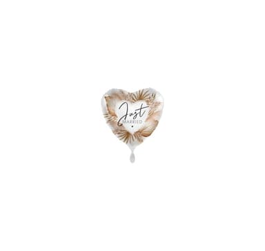Just Married ballong