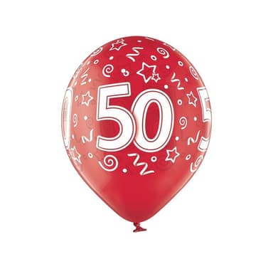 Latexset '50th Birthday' (6 st)