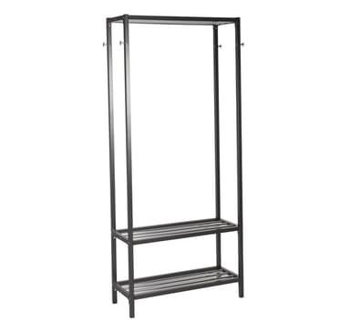Hallhylla RAK 85x32xH180cm, svart