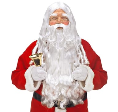 Santa Claus set (peruk, skägg, mustasch)