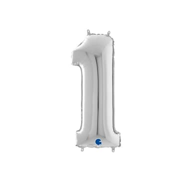 Nummer ""1"" Silver