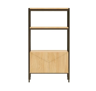 Hylla NATE 65x32xH117cm, ek