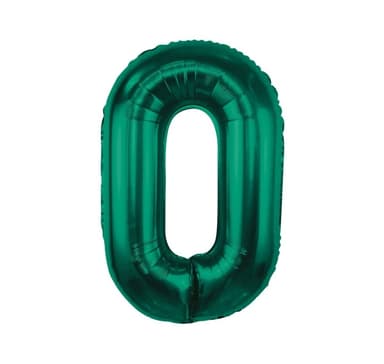 Siffran ""0"" Grön