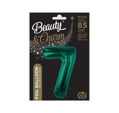 Nummer ""7"" Grön