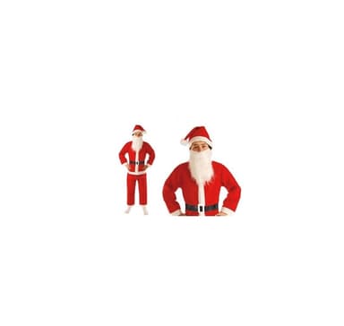 Barndräkt Tomte 3-4 år