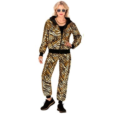 Kostym Disco Party Gold M