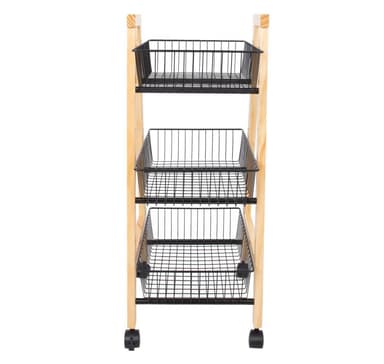Hylla BREN 32x37xH81cm, svart