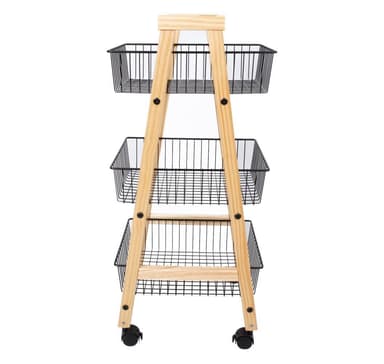 Hylla BREN 32x37xH81cm, svart