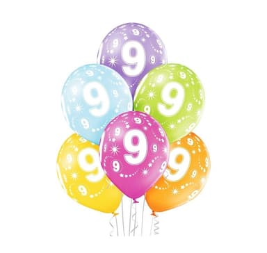 Latexset '9th Birthday' (6 st)