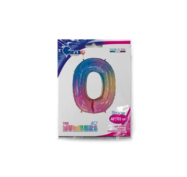 Nummer ""0"" Rainbow
