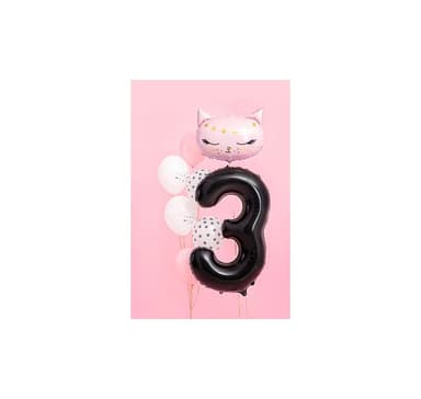 Nummer ""3"" Svart