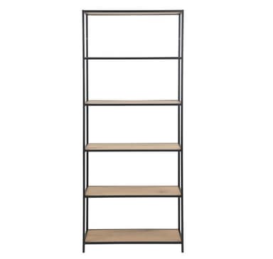 Hylla SEAFORD 77x35xH185cm, vild ek