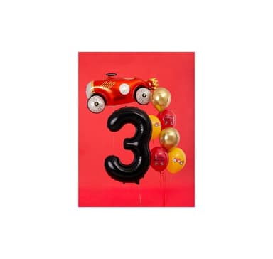 Nummer ""3"" Svart