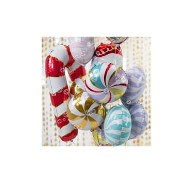 Form Candy cane röd