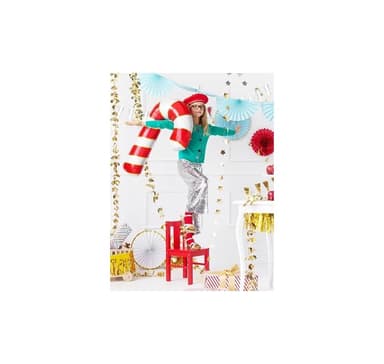 Form Candy cane röd