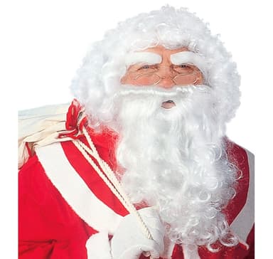Santa Claus set (peruk, skägg, mustasch)